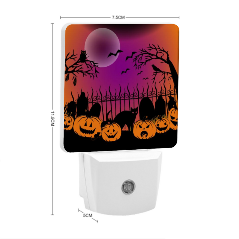 Trick or Treat in the Graveyard Night Light