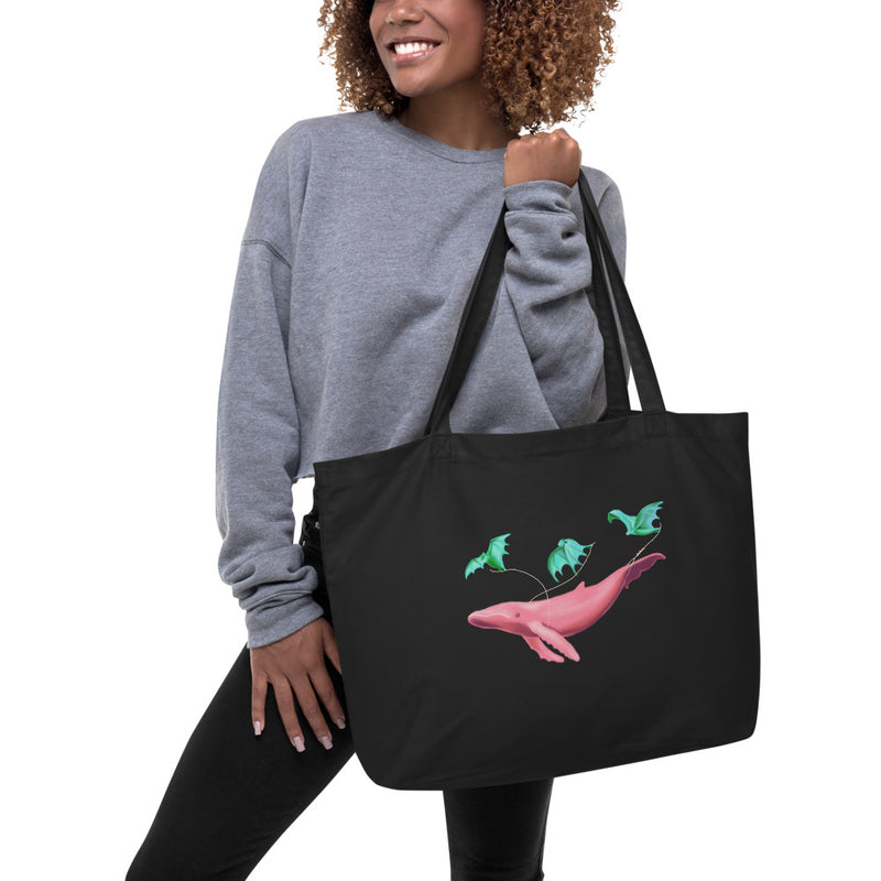 Fly With Me Organic Tote Bag