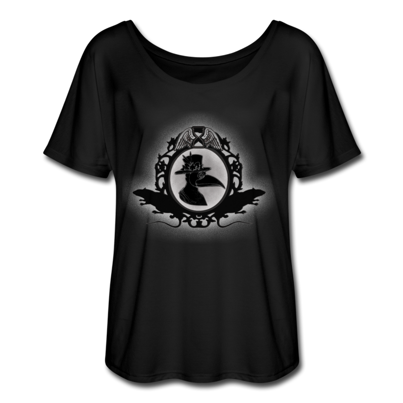 Women’s Flowy T-Shirt - black