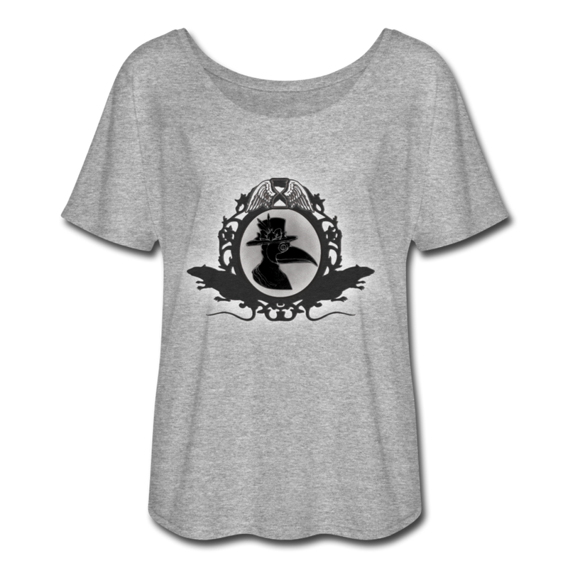 Women’s Flowy T-Shirt - heather gray