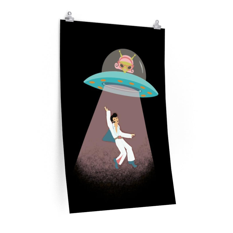 The Abduction of EP Matte Vertical Poster