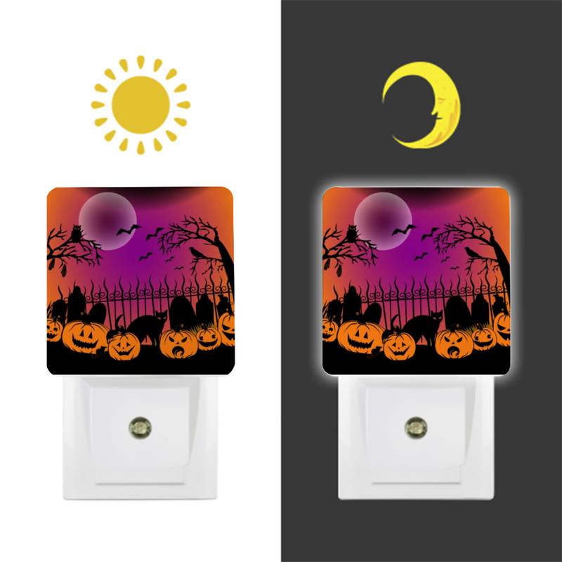 Trick or Treat in the Graveyard Night Light