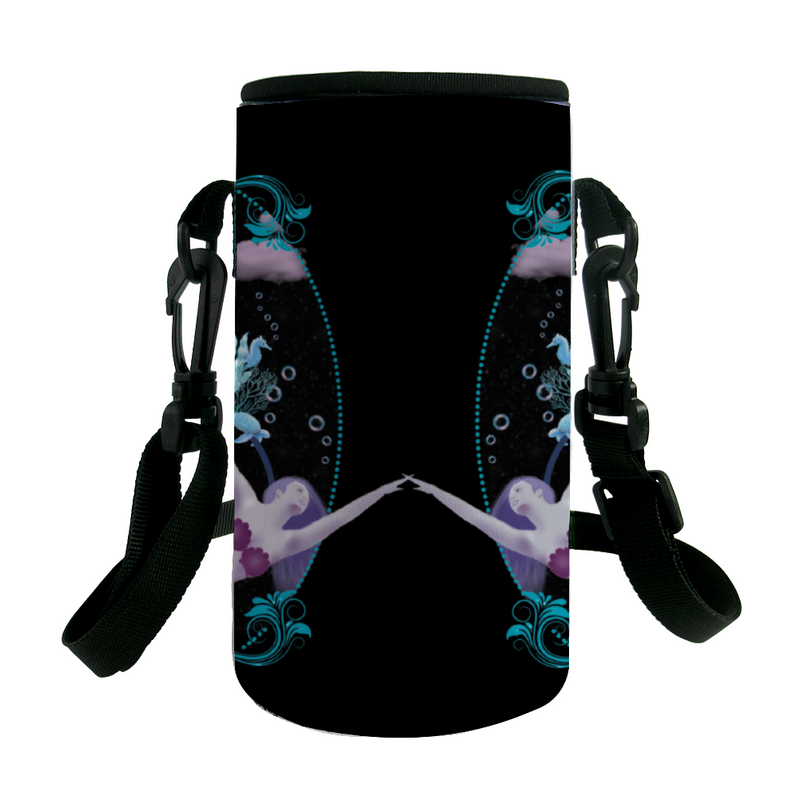 Flying Mermaid Insulated Bottle Carrying Case
