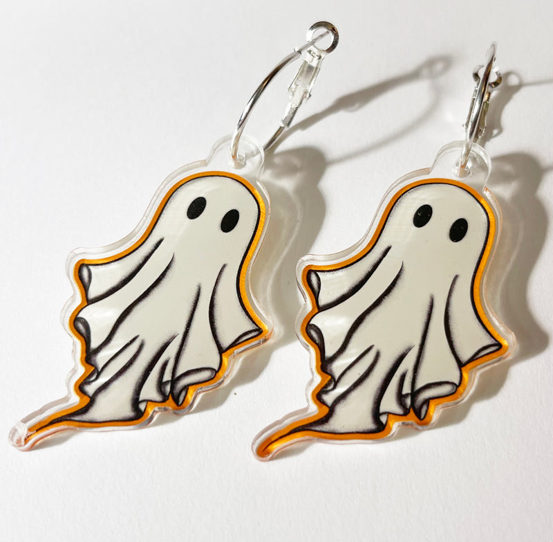 Halloween Night Ghost Earrings