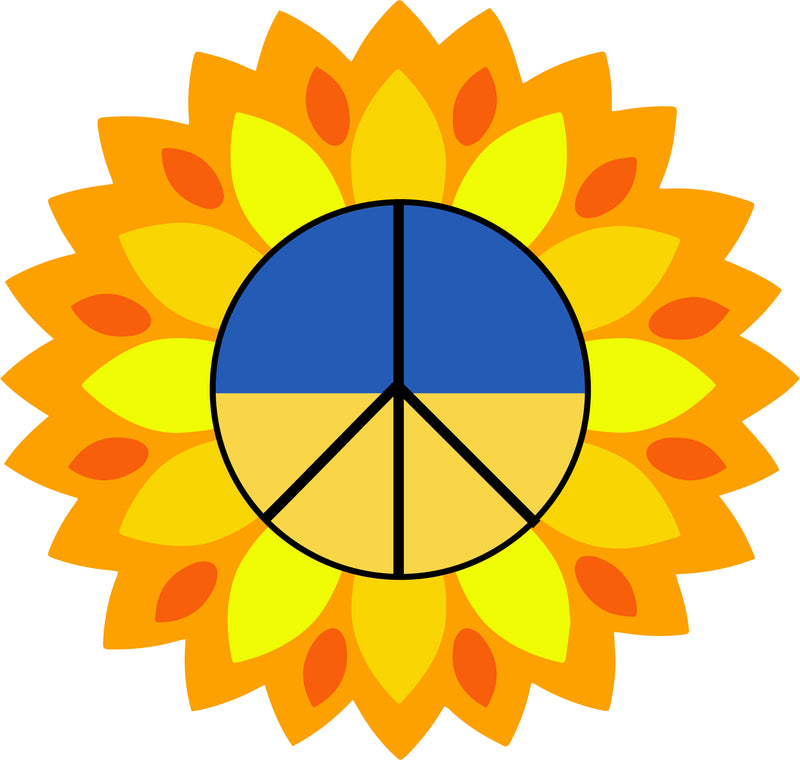 Free Peace Sunflower Download