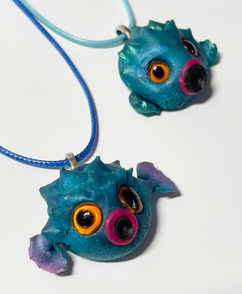 Puffer Fish Necklaces