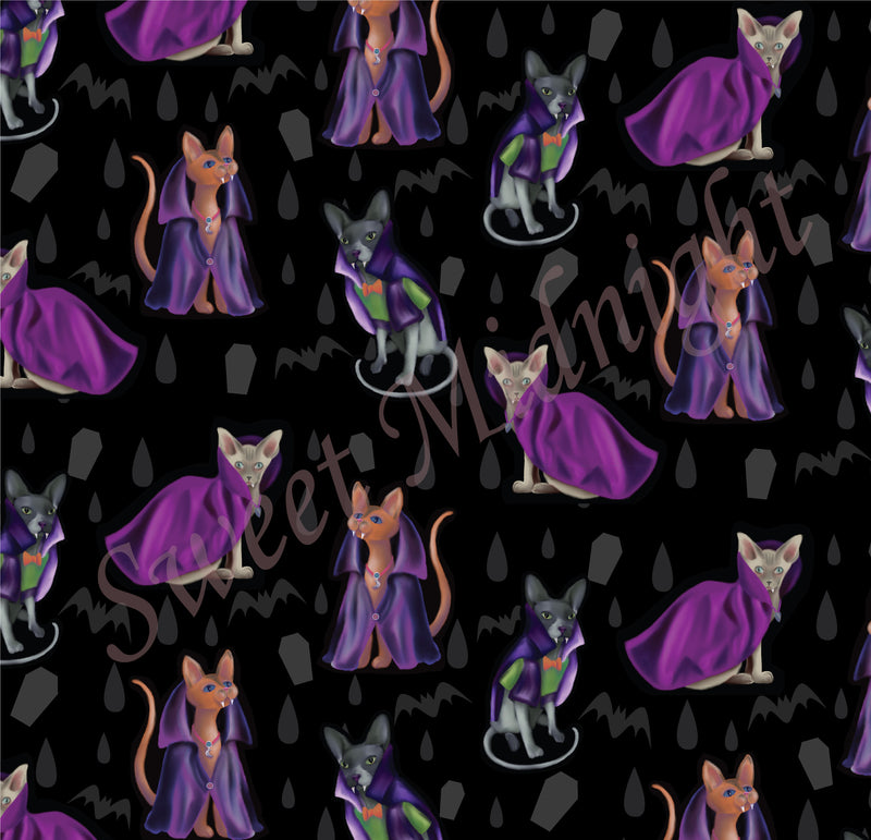 Vampire Cat Skater Dress