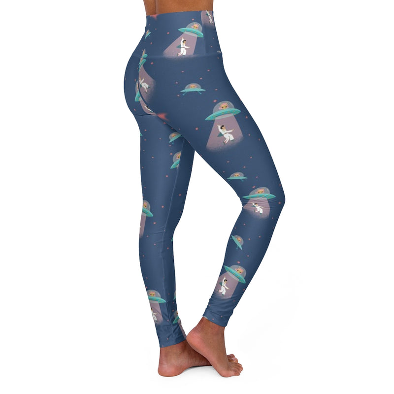 The Abduction of EP High Waisted Yoga Leggings