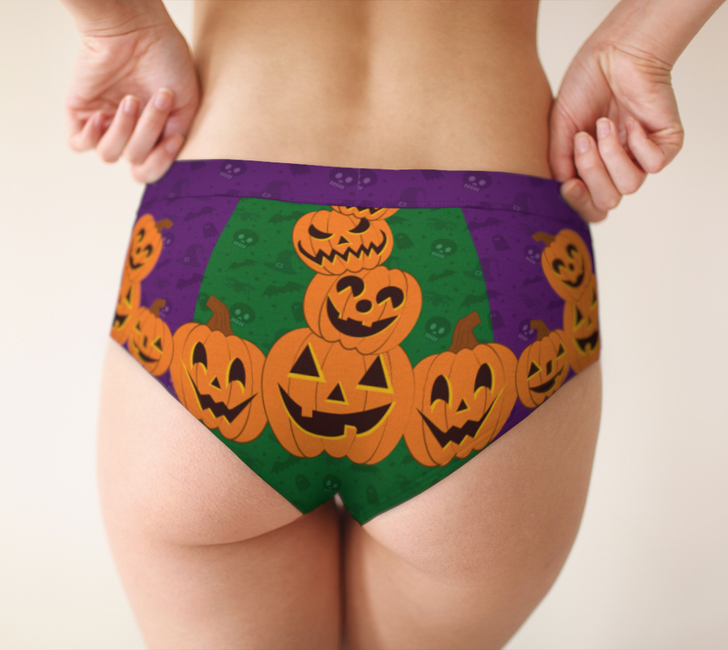 Pumpkin Pile Panties
