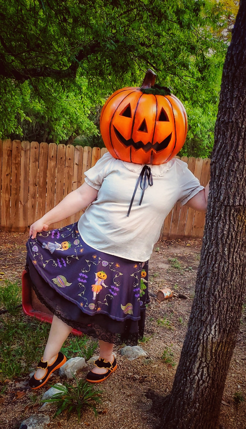 Vanessa’s Halloween Party Women's Skater Skirt