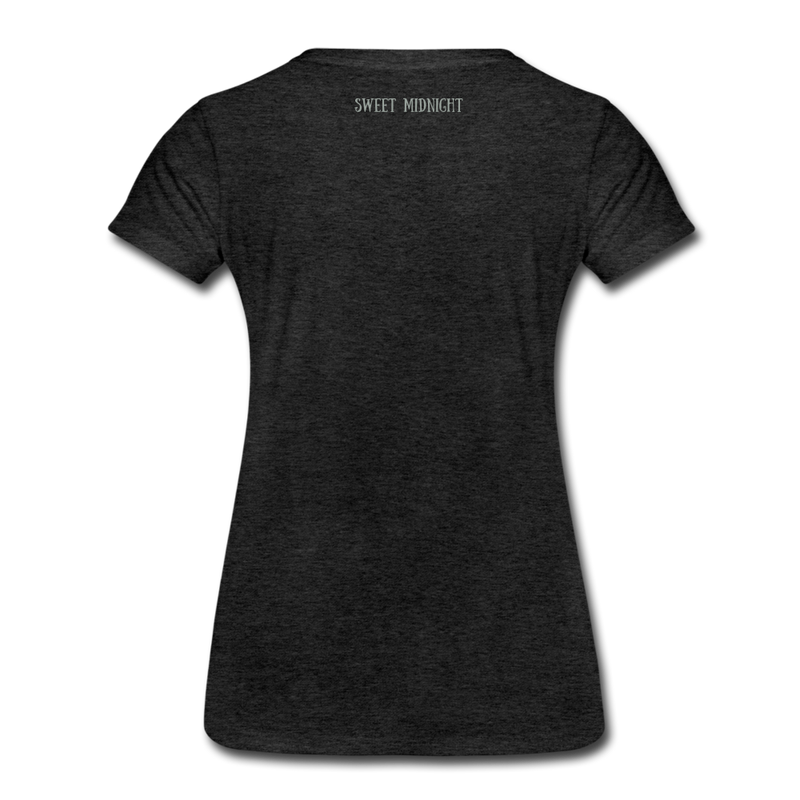 I Am the Dark Side of Cute T Shirt - charcoal gray