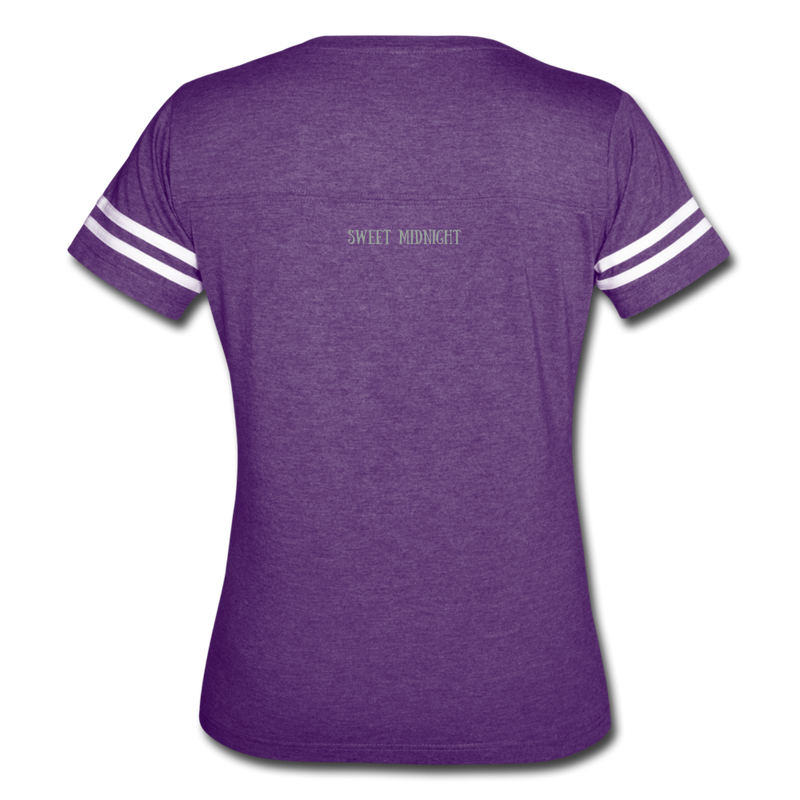 Sweet & Spooky Vintage Sport T-Shirt - vintage purple/white