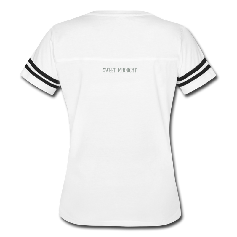 Sweet & Spooky Vintage Sport T-Shirt - white/black