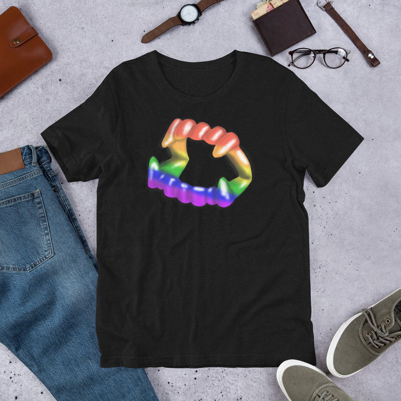 Pride Vampire Teeth Unisex t-shirt
